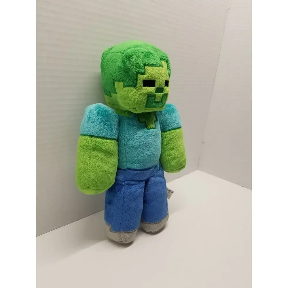 Minecraft Zombie 13 inch Plush Spin Master Jinx Mojang Official Mincraft